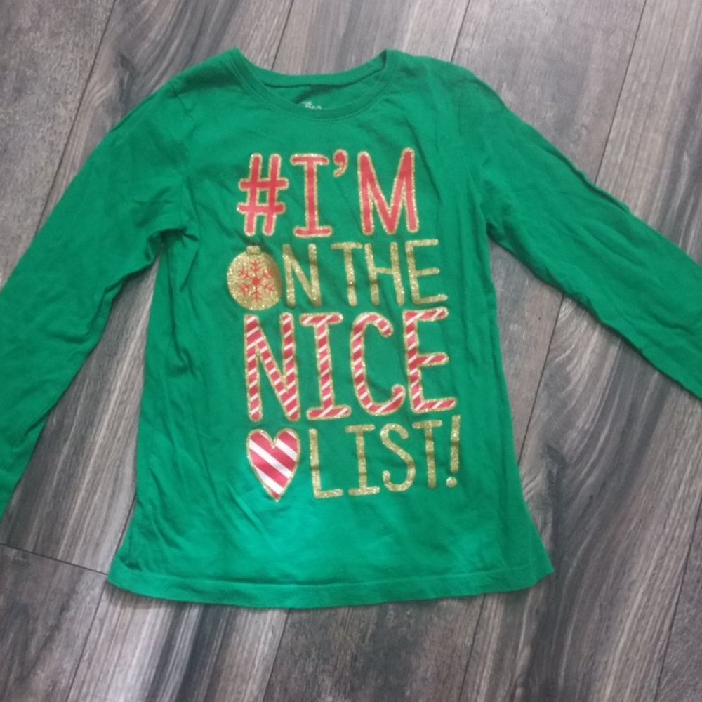 ❤️ Girls longsleeve Christmas shirt